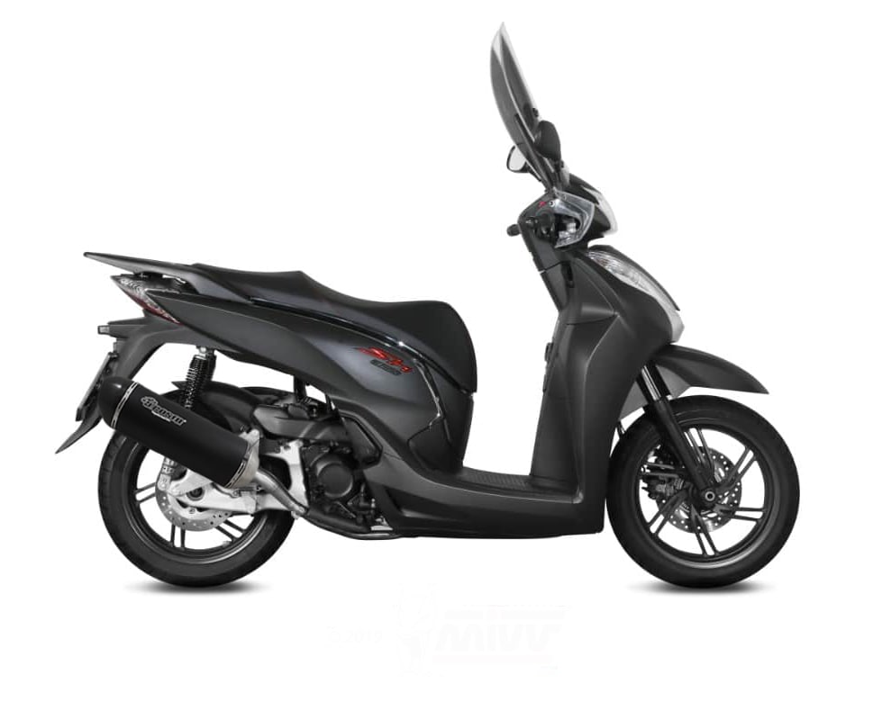 Marmitta Sport Carbon catalizzato e approvato per Honda SH 300