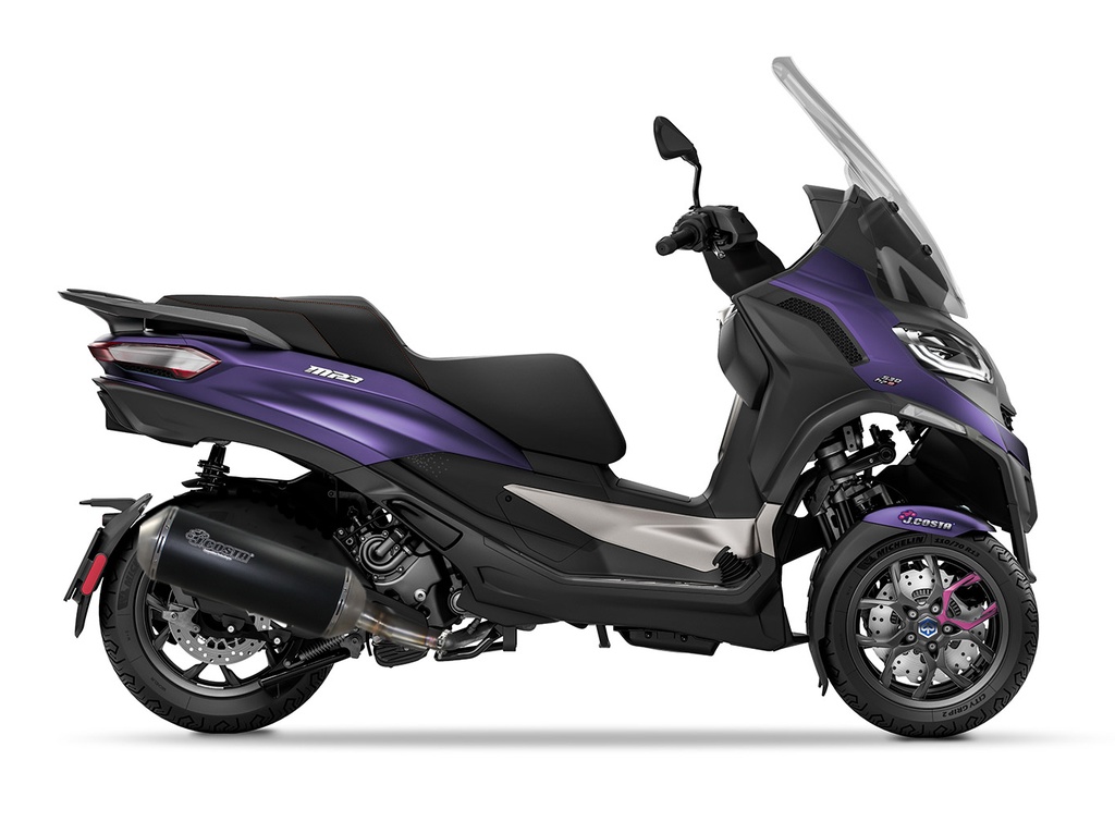 Marmitta Sport approvato per Piaggio MP3 530 HPe