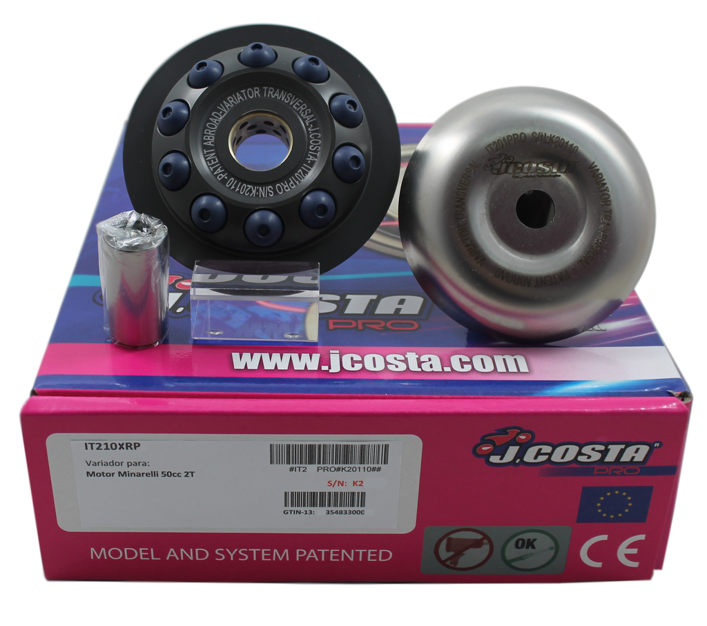 Variador J.Costa PRO para: Minarelli 50cc (Cigüeñal 16")