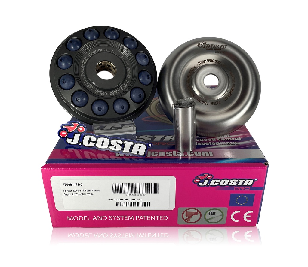 Variatore J.Costa PRO per Yamaha Cygnus X 125 e BWS 125