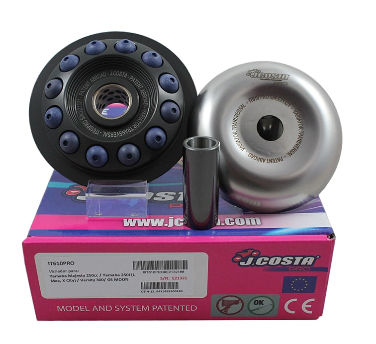 Variador J.Costa PRO para: Yamaha Majesty 250cc / Variador J.Costa PRO para: Yamaha 250i (X Max, X City) / Versity 300