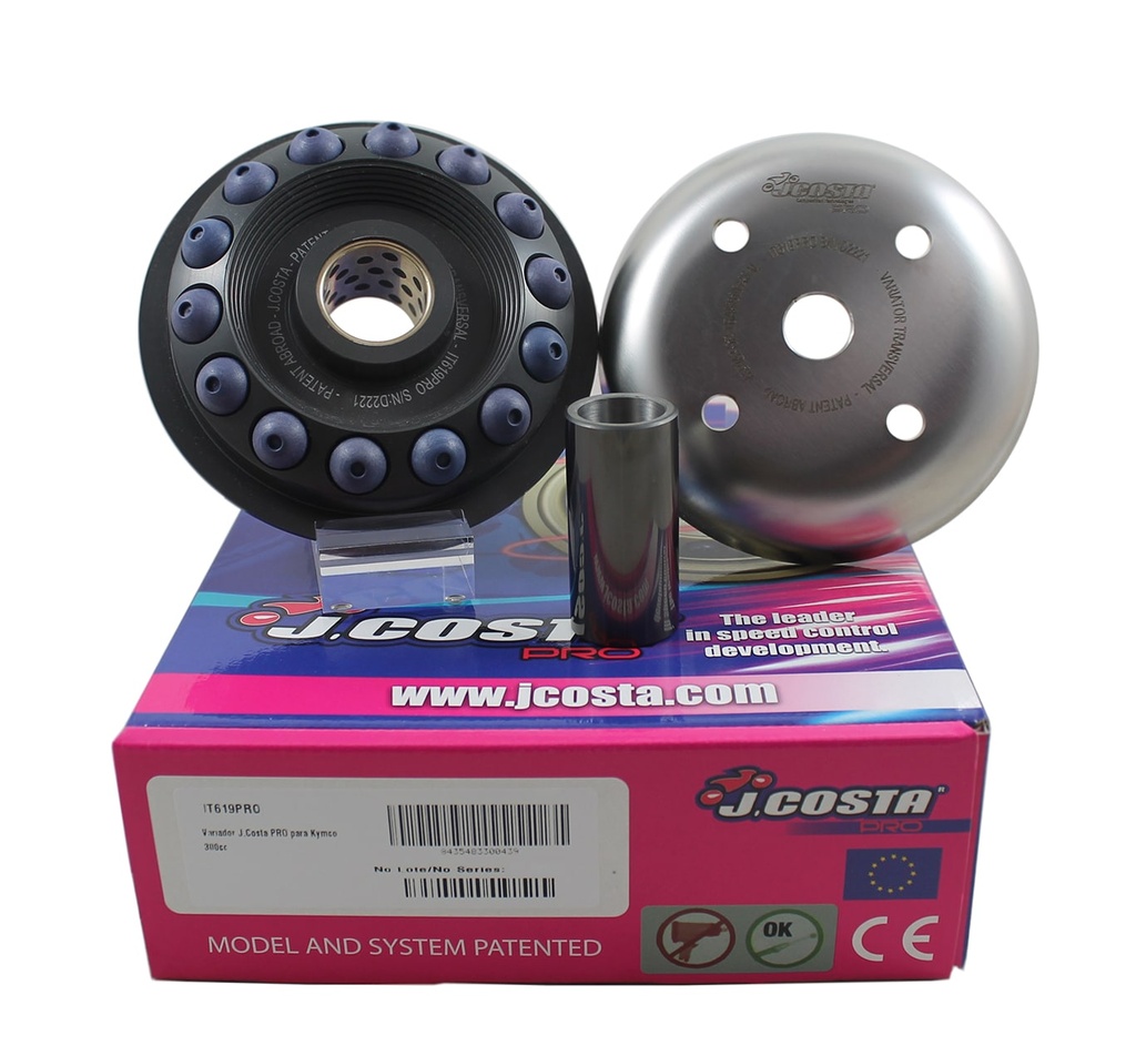 Variador J.Costa PRO para: Kymco Super Dink 300i/K-XCTi 300/Kawasaki 300
