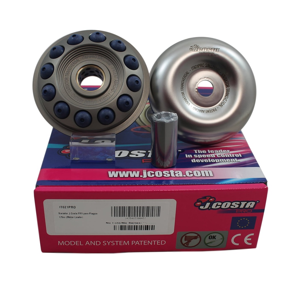 Variador J.Costa PRO para: Piaggio 125cc Motor Leader