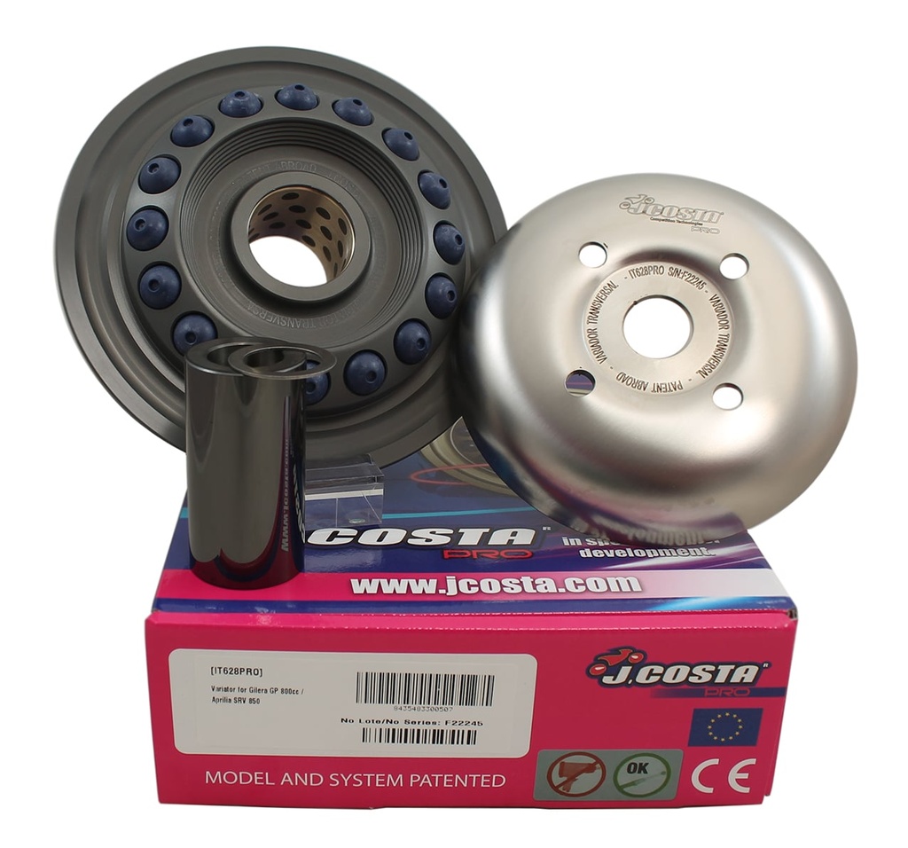 Variatore J.Costa PRO per Gilera GP 800cc e Aprilia SRV 850