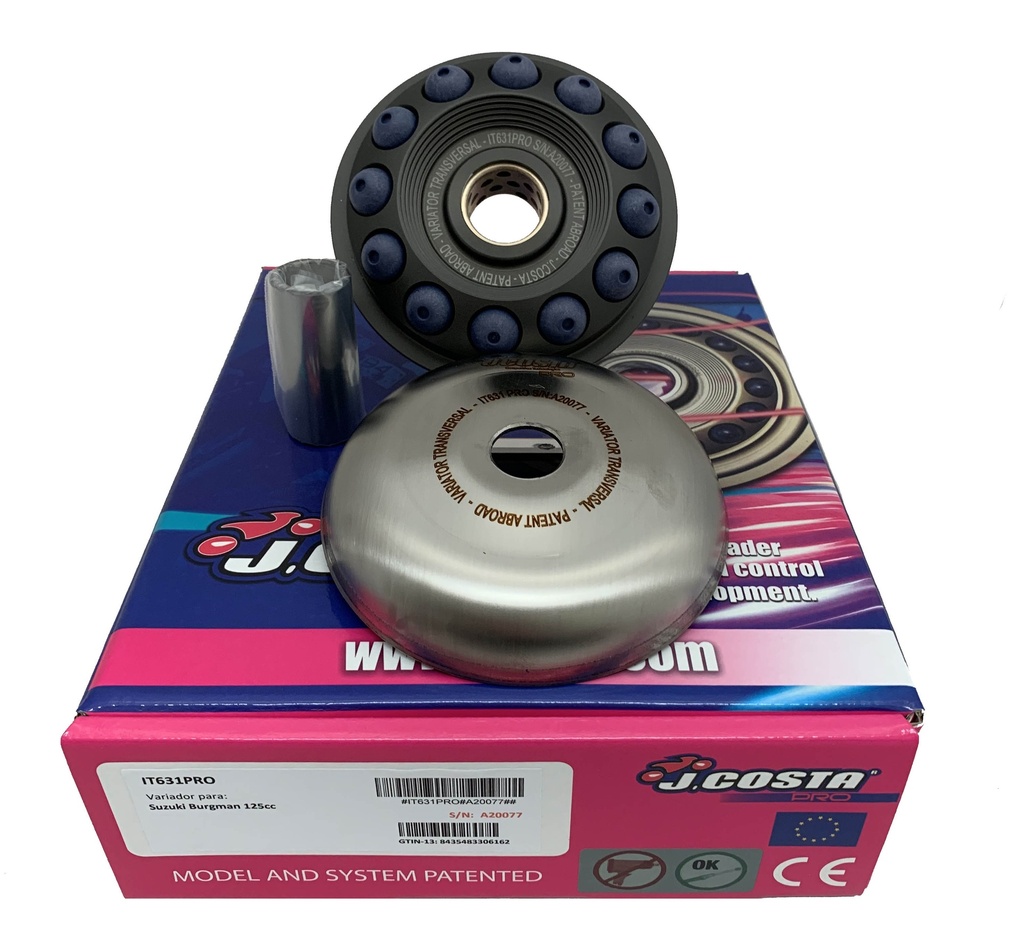 Variador J.Costa PRO para: Suzuki Burgman 125cc