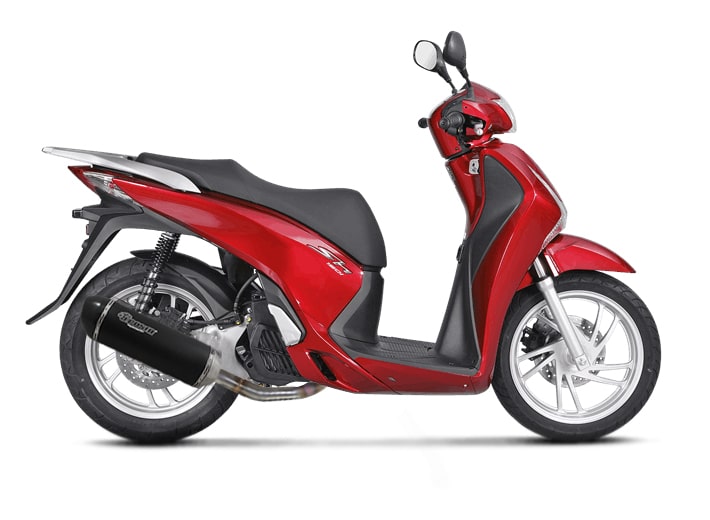 Marmitta Sport Carbon approvato per Honda SH 125i eSP (2013-19)
