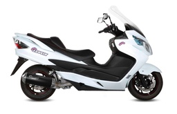 [JC637ESTSPORT ] Marmitta Sport approvato per Suzuki Burgman 400 (2007-2015) [K7-K11]