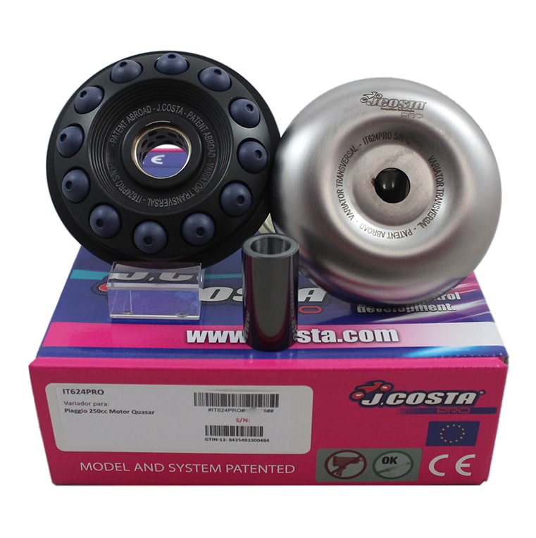 Variatore J.Costa PRO per Piaggio 250 (Motori Quasar)