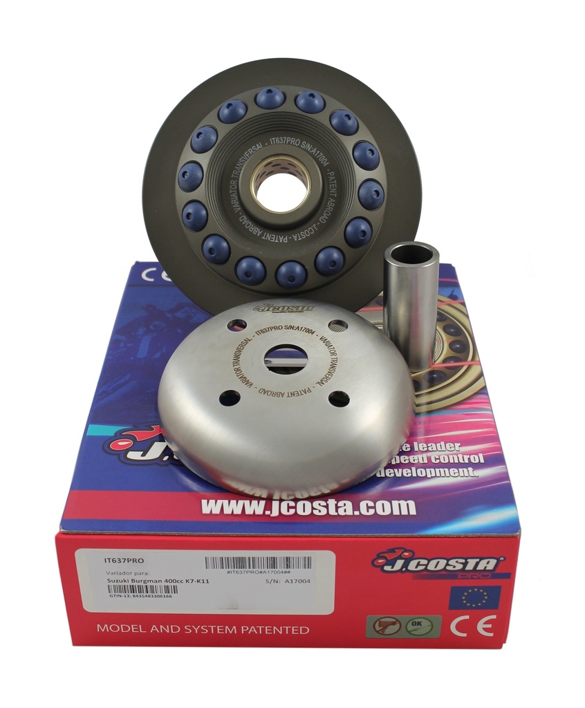 Variatore J.Costa PRO per Suzuki Burgman 400cc K7-K11 (2008-2018)